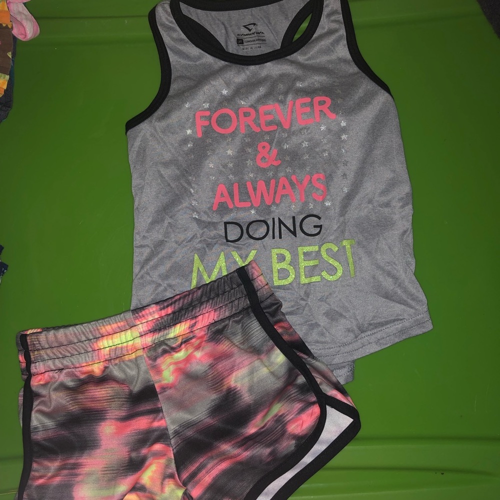 Toddler girl active clothes